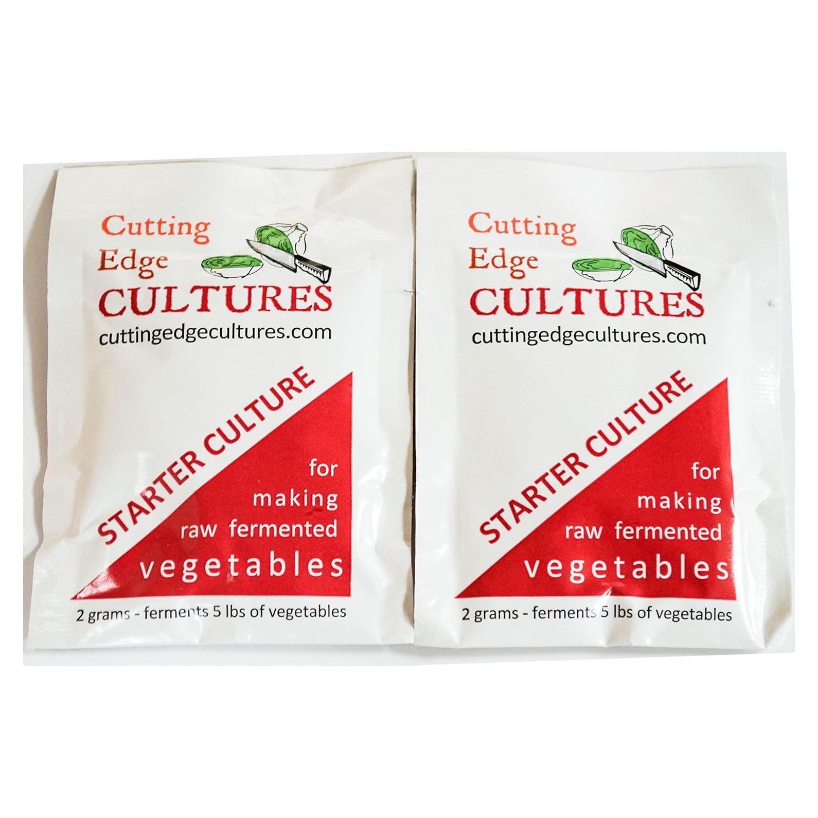 Cultivo Inicial de Verduras Cutting Edge, 2 Paquetes 4g