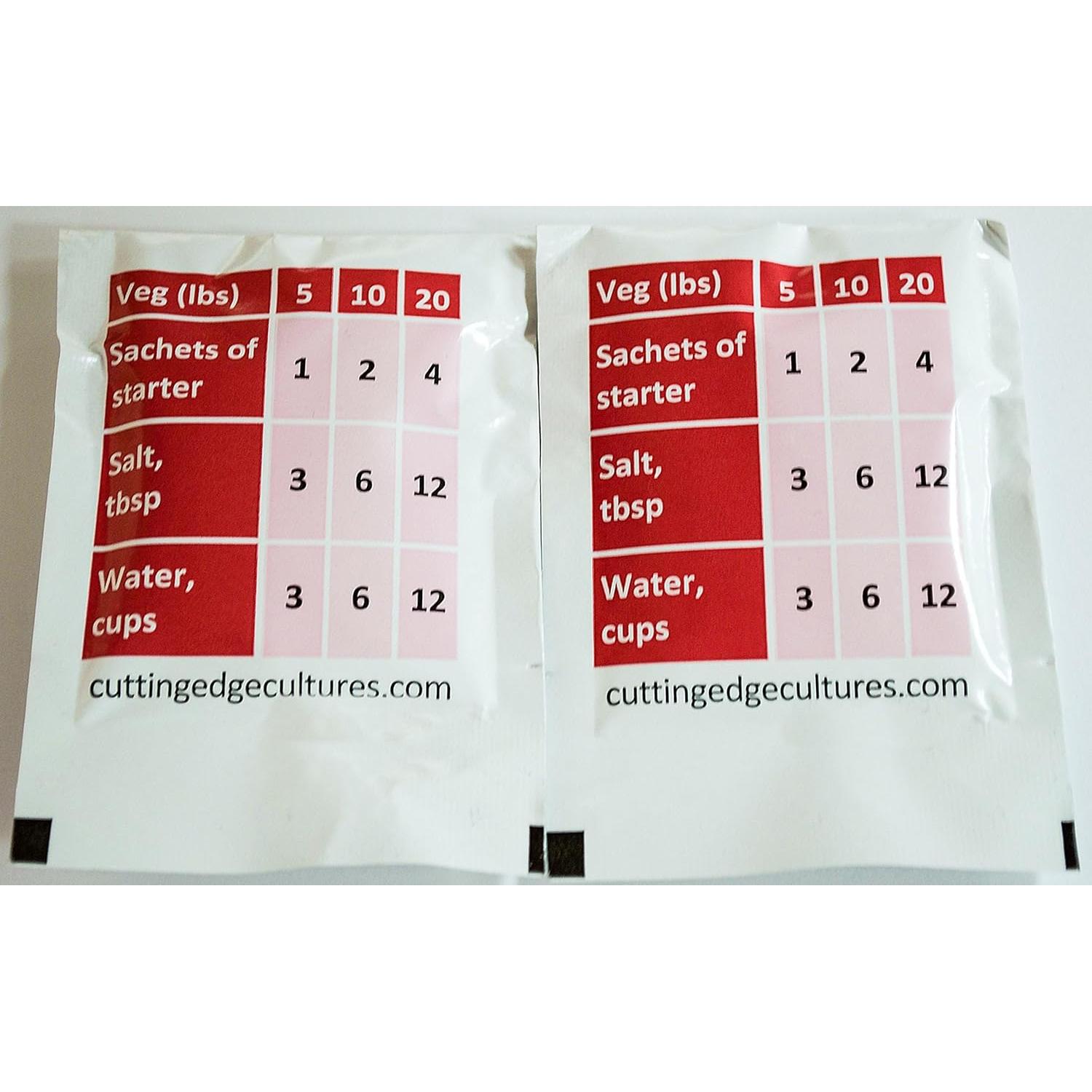 Cultivo Inicial de Verduras Cutting Edge, 2 Paquetes 4g