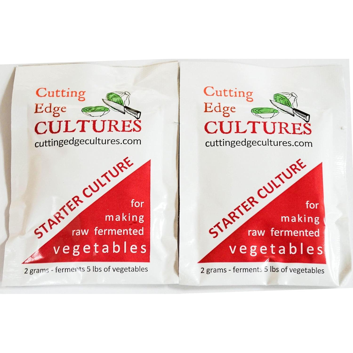 Cultivo Inicial de Verduras Cutting Edge, 2 Paquetes 4g