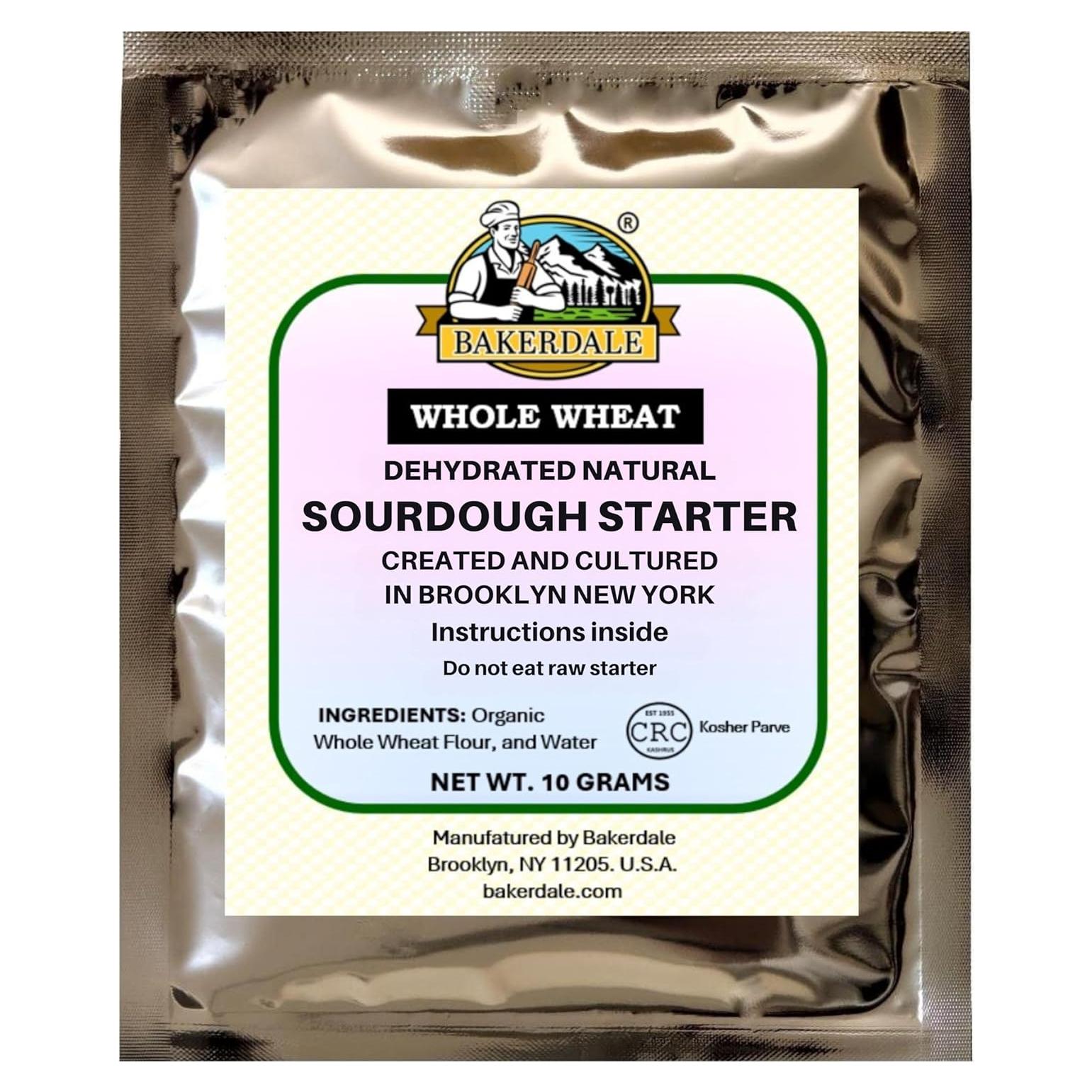 Inicio de Masa Madre Natural Bakerdale 30g - Trigo Integral