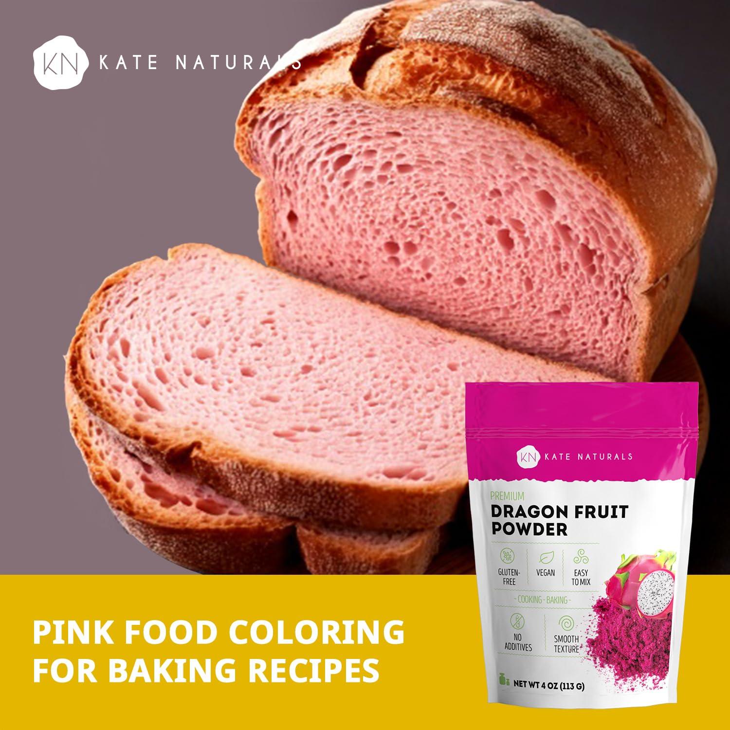 Polvo de Fruta del Dragón Kate Naturals 113g Vegano Sin Gluten