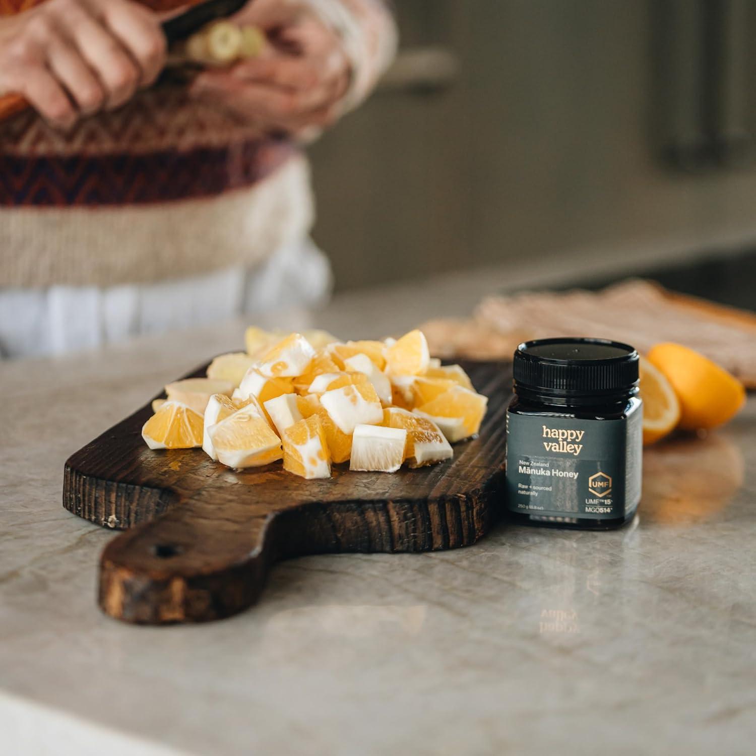 Miel de Manuka Cruda Happy Valley UMF 15+ MGO 514+ 500g