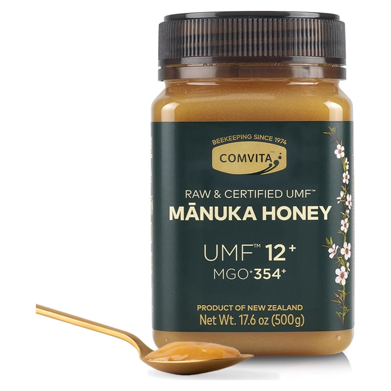 Miel de Manuka Cruda Comvita UMF 12+ 500g - Pura de Nueva Zelanda
