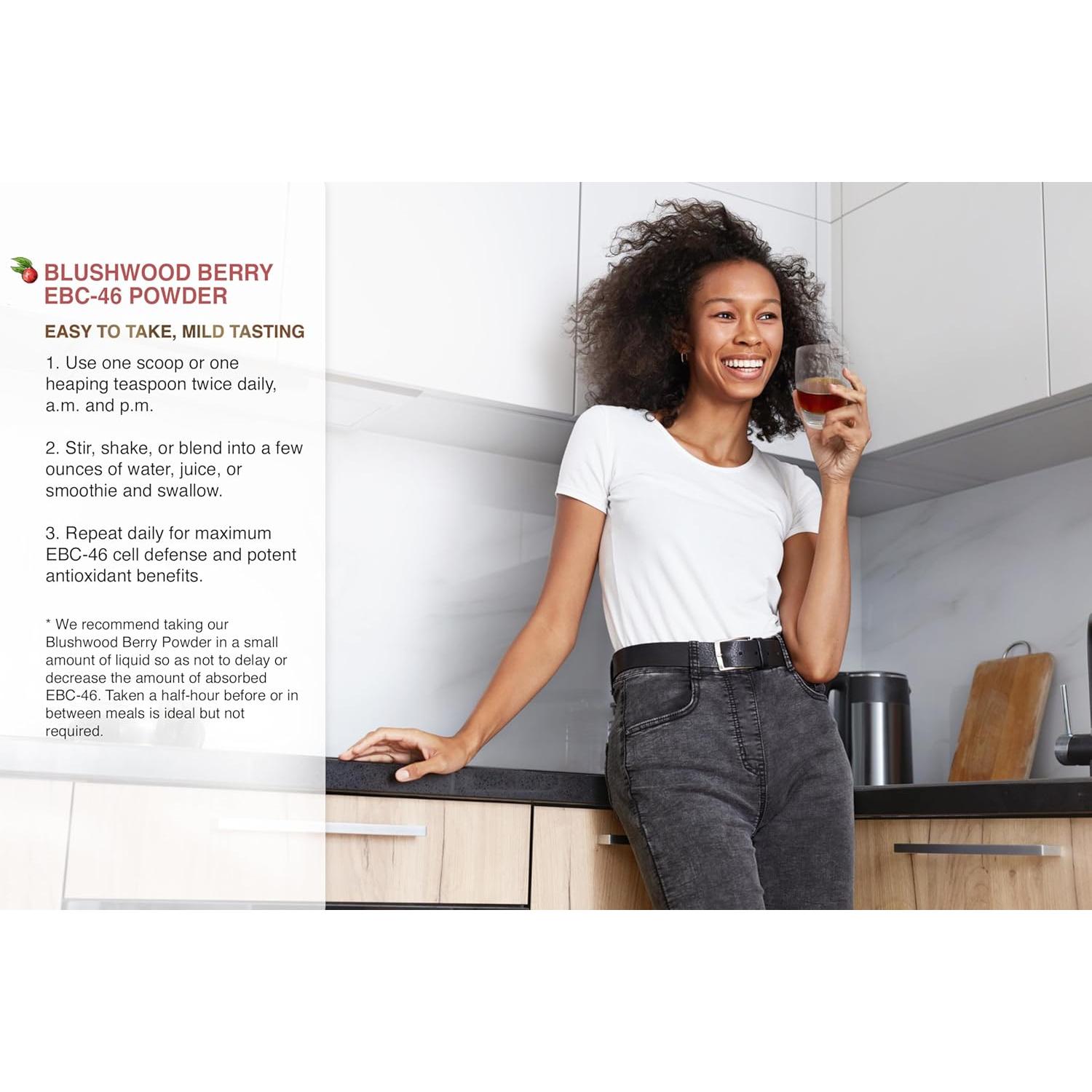 Polvo de Baya Blushwood EBC-46 Aussie Pure 180g - Inmunológico