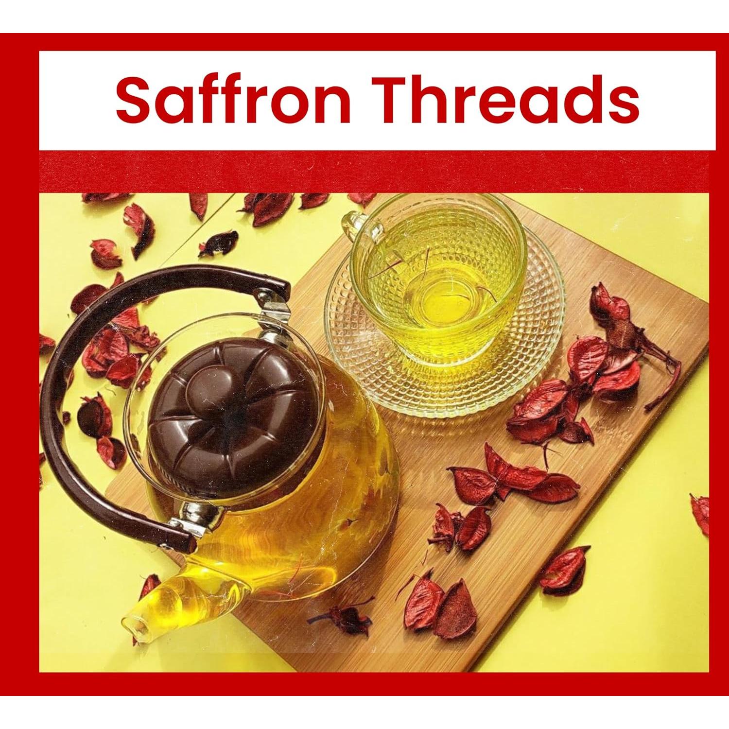 Hilos de Azafrán Afgano Premium 3g - Grado Culinario