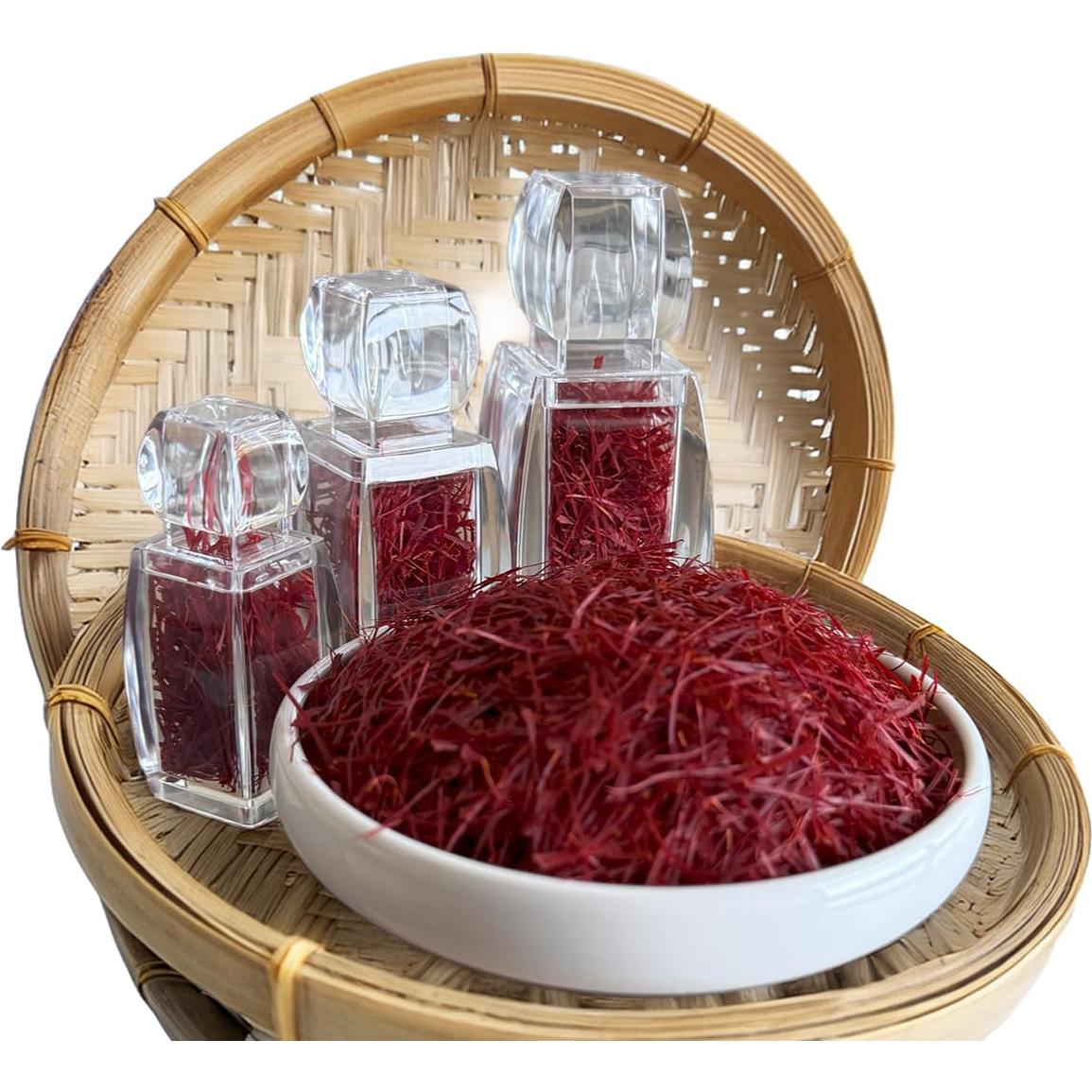 Azafrán Orgánico Afgano Grado A Super Negin 1g - Hilos Rojos