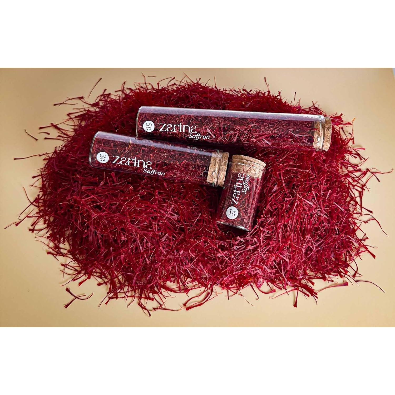 Hilos de Azafrán Zarina 5g - Grado Premium A+ 100% Puro