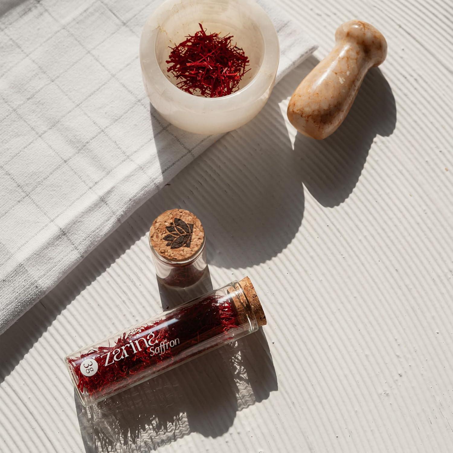 Hilos de Azafrán Zarina 5g - Grado Premium A+ 100% Puro