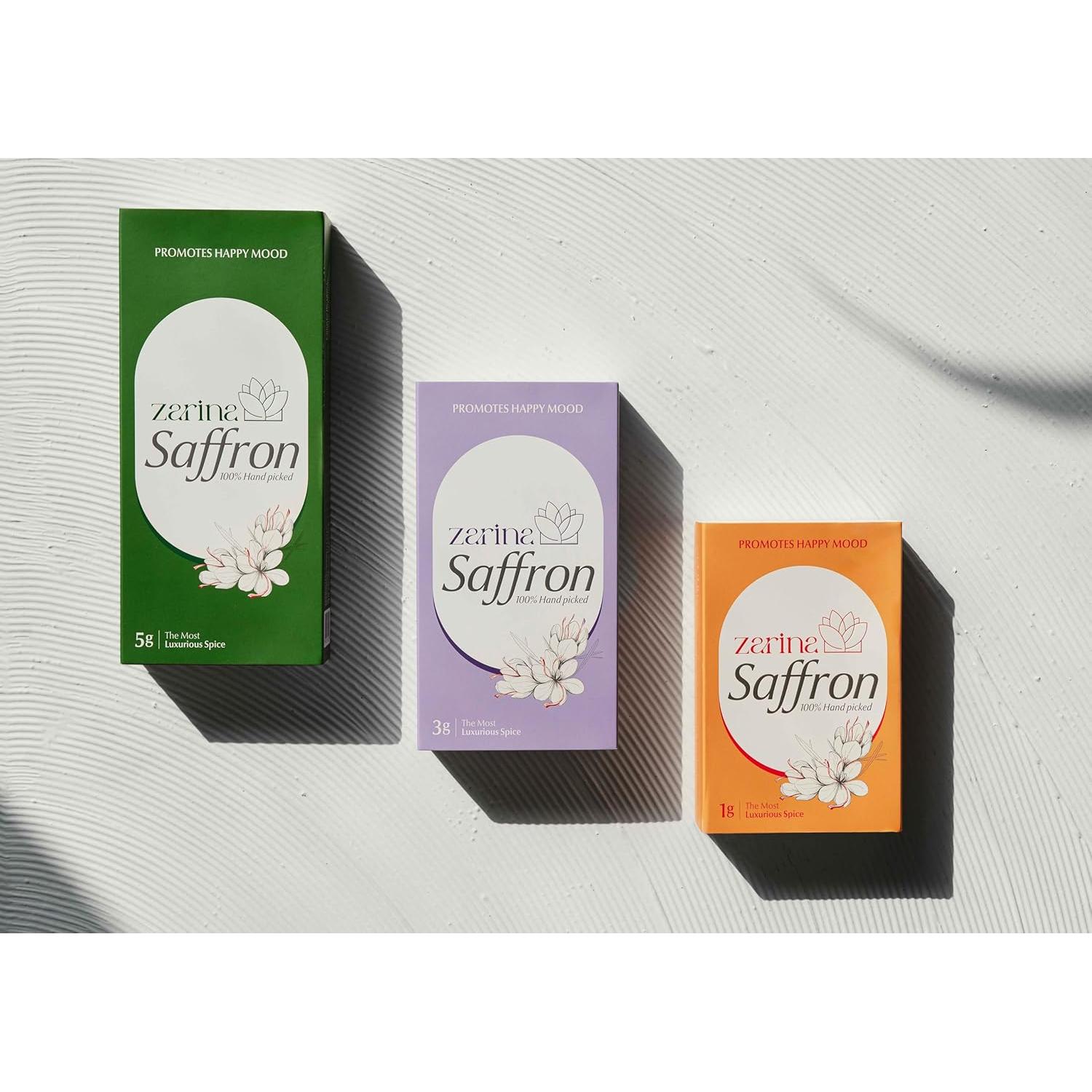 Hilos de Azafrán Zarina 5g - Grado Premium A+ 100% Puro