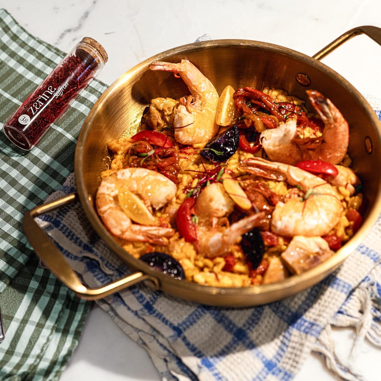 Hilos de Azafrán Zarina 5g - Grado Premium A+ 100% Puro