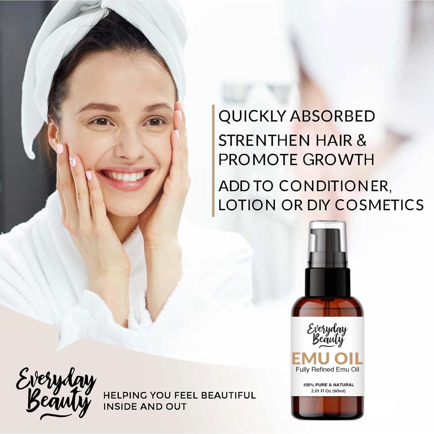 Aceite de Emú Puro Belleza Cotidiana 59.47 ml Hidratante