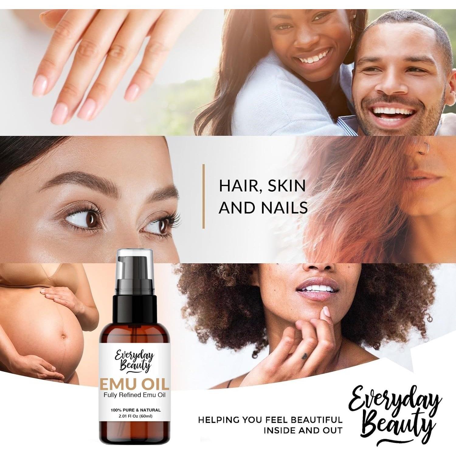 Aceite de Emú Puro Belleza Cotidiana 59.47 ml Hidratante