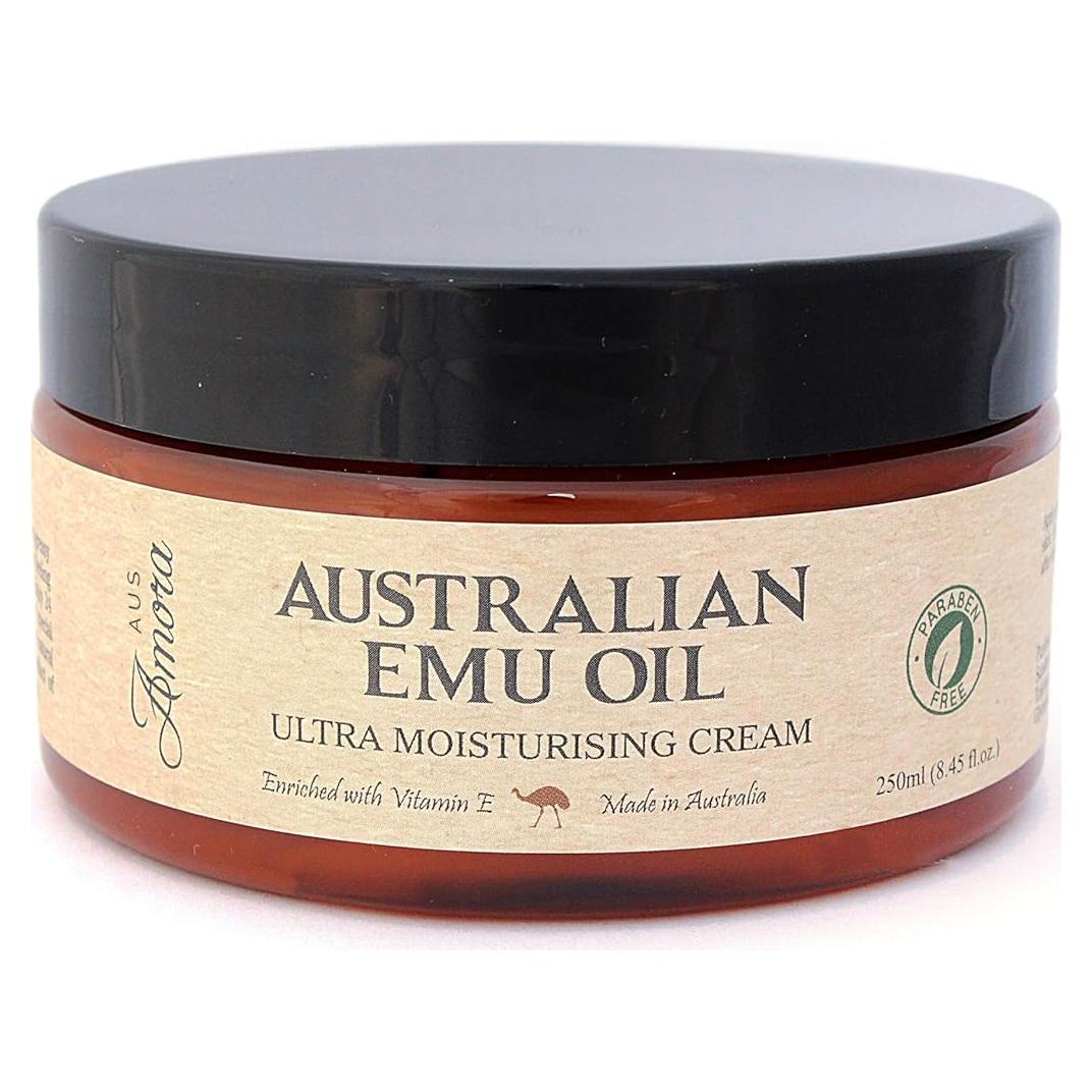 Crema Hidratante de Aceite de Emú Amora Cosmetics 250 g