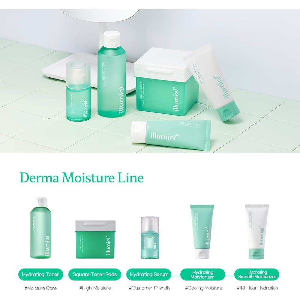 Tónico Hidratante Aqua Illumiel 169.6 ml Vegano Piel Sensible