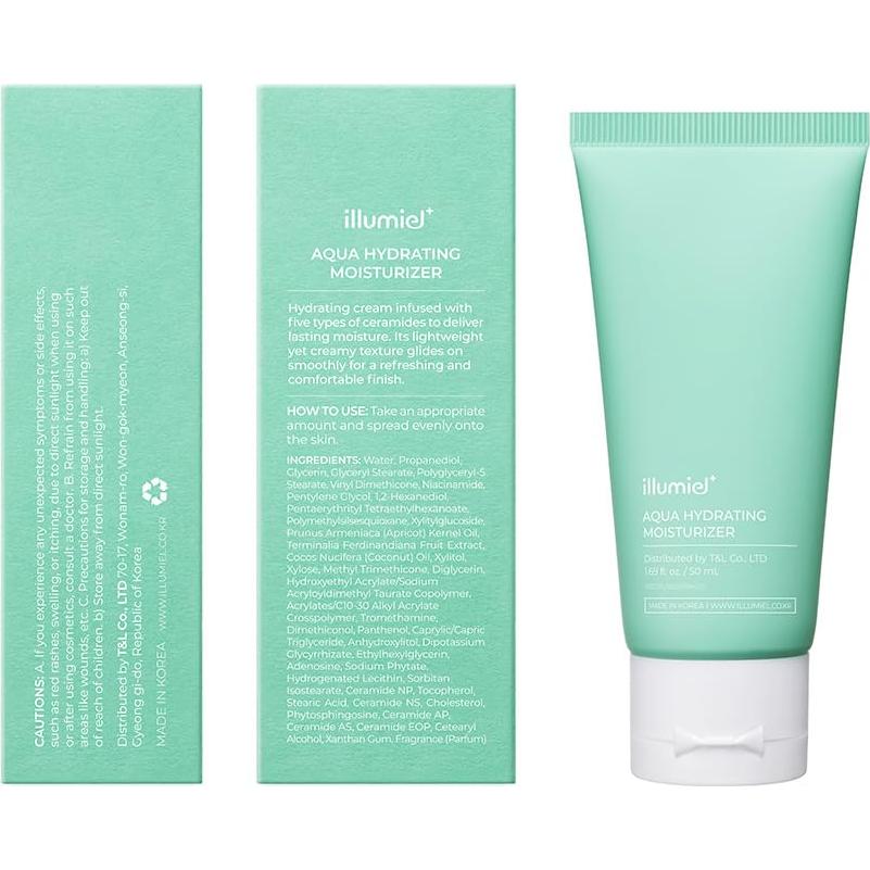 Hidratante Aqua Illumiel 50ml - Vegano, Cuidado Piel Coreano