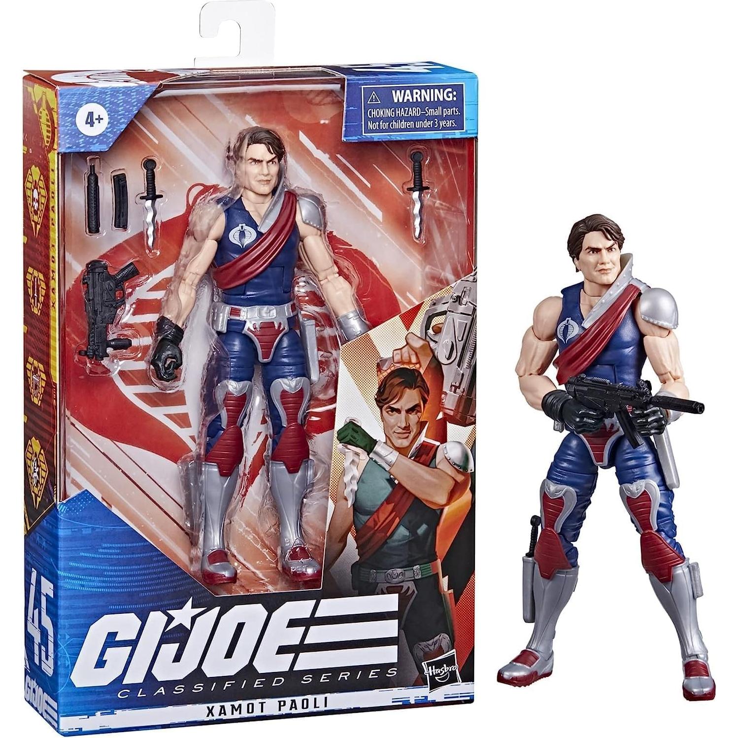 Figura de Acción G.I. Joe Xamot Paoli 15,24 cm con Accesorios