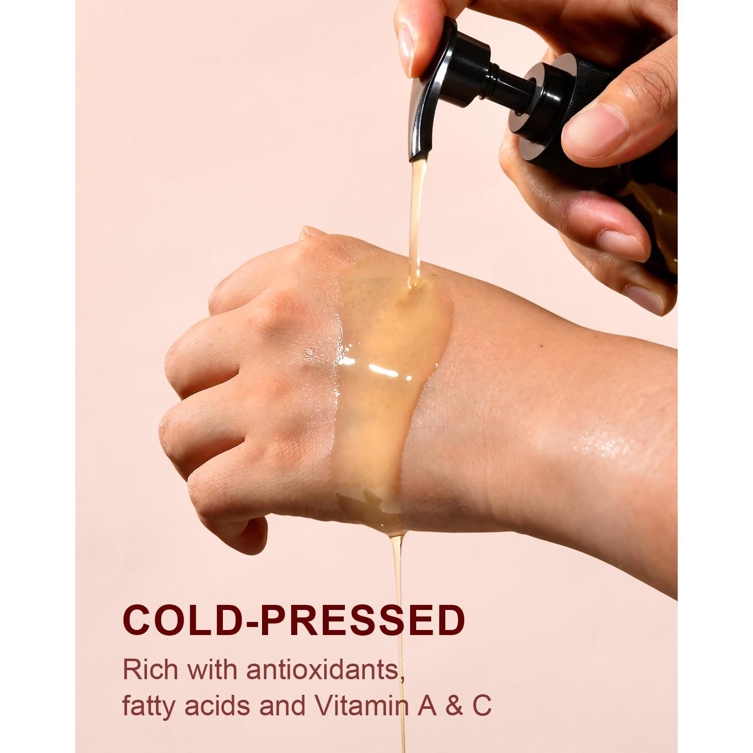 Aceite de Rosa Mosqueta Orgánico Yoken 473 ml Prensado en Frío