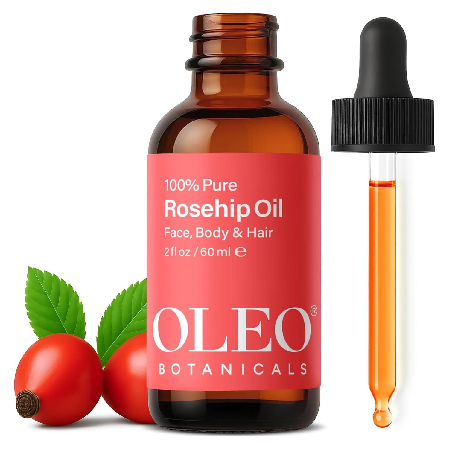 Aceite de Semilla de Rosa Mosqueta Orgánico 60ml - Nutritivo Facial y Corporal