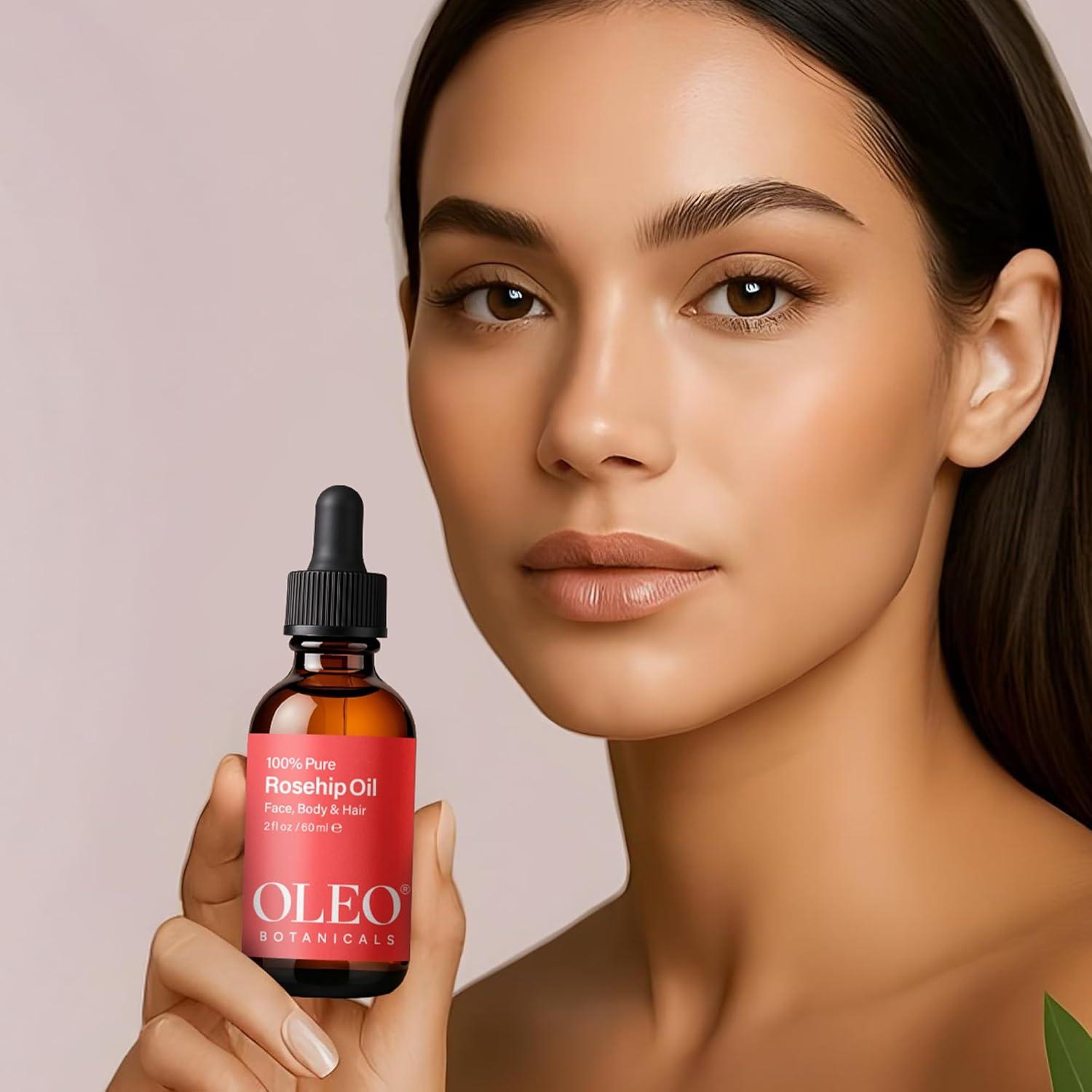 Aceite de Semilla de Rosa Mosqueta Orgánico 60ml - Nutritivo Facial y Corporal