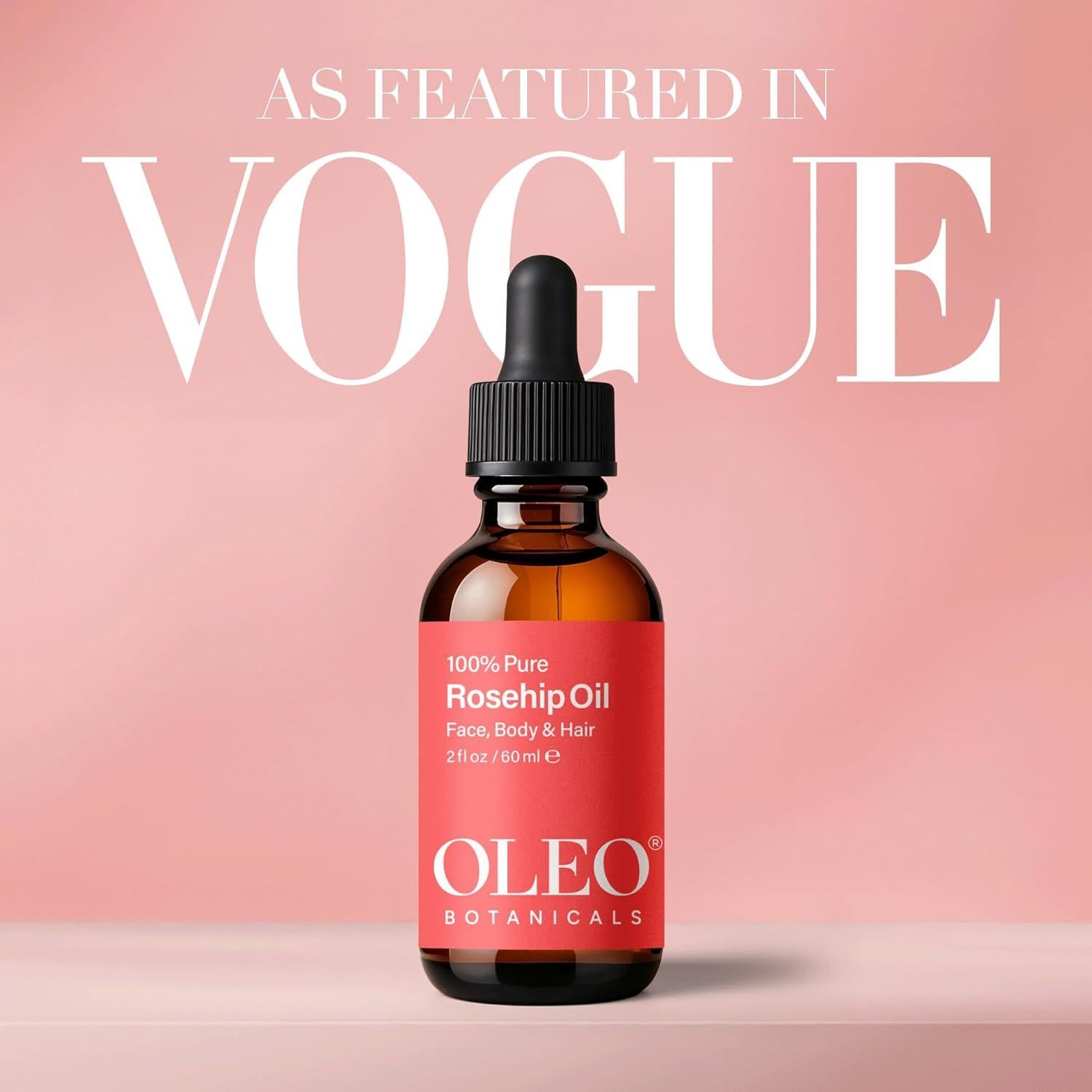 Aceite de Semilla de Rosa Mosqueta Orgánico 60ml - Nutritivo Facial y Corporal