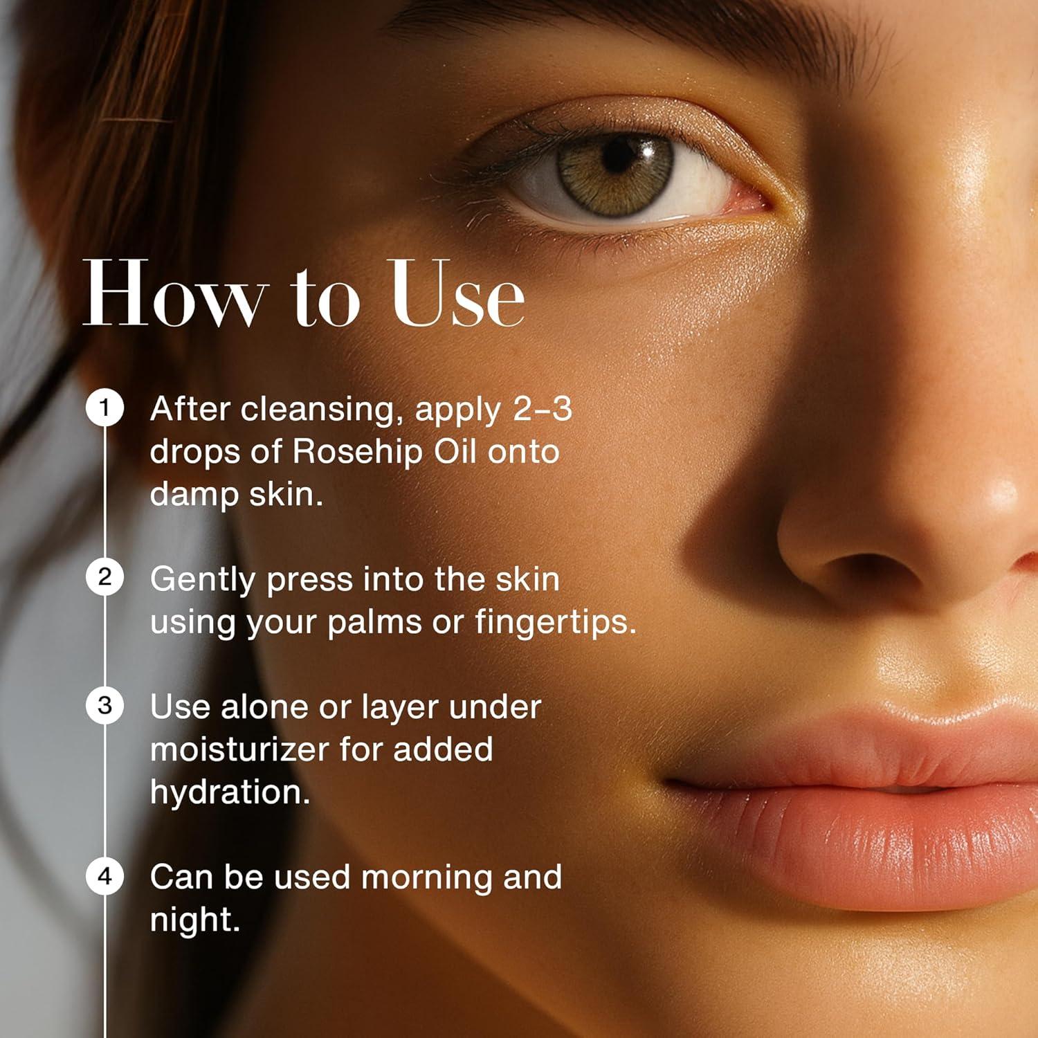 Aceite de Semilla de Rosa Mosqueta Orgánico 60ml - Nutritivo Facial y Corporal