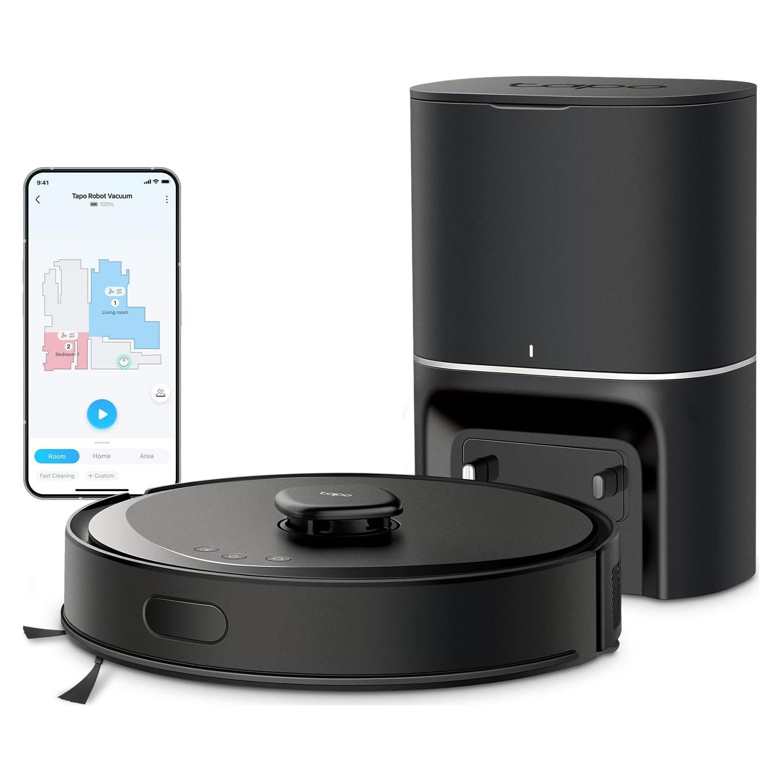 Robot Aspirador Tapo RV30 Max Plus con Autovaciado 5300Pa