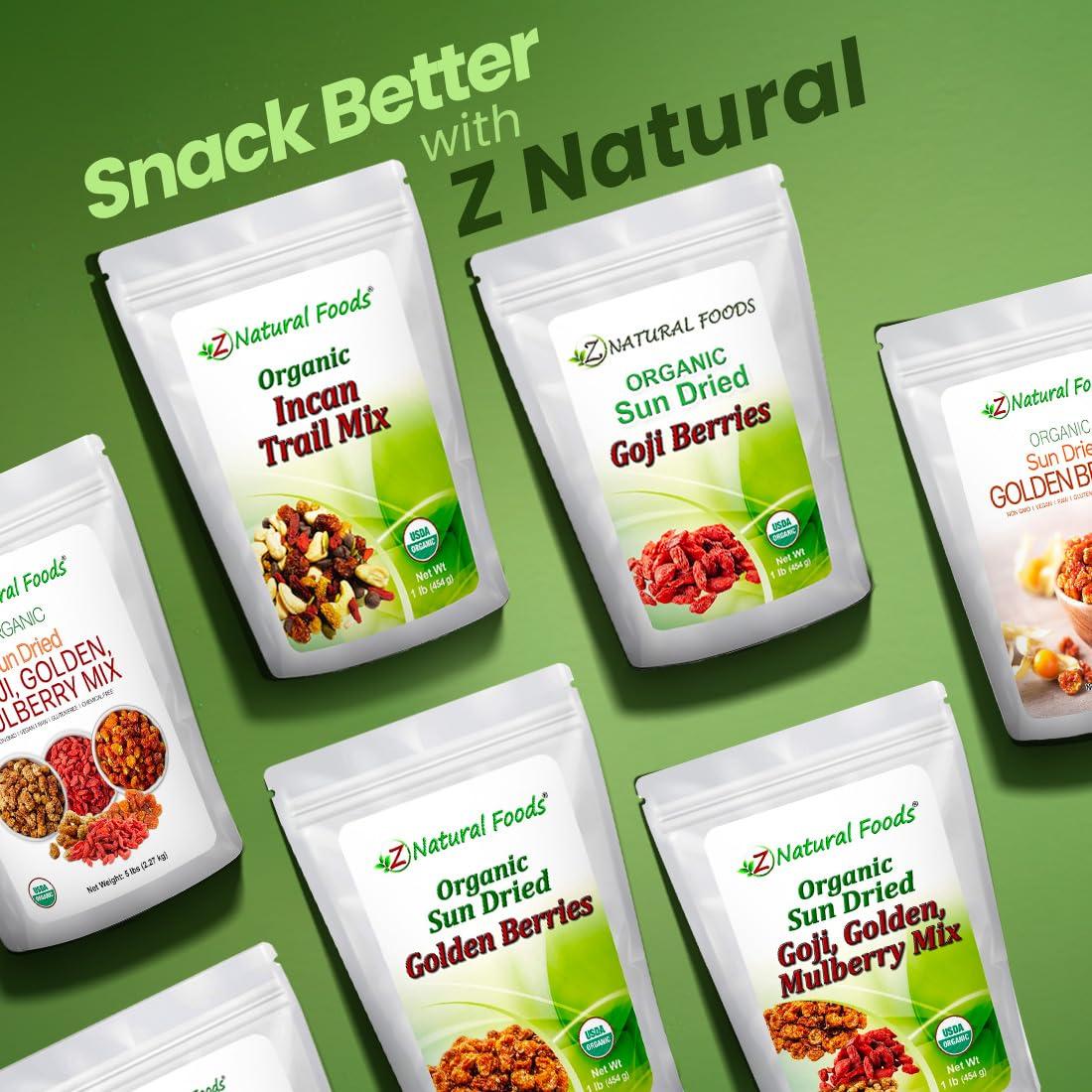 Bayas Doradas Orgánicas Secas Z Natural Foods 0.45 kg