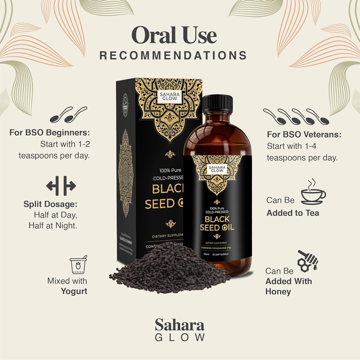 Aceite de Semilla Negra Zamann Naturals 120ml - 100% Puro Nigella Sativa