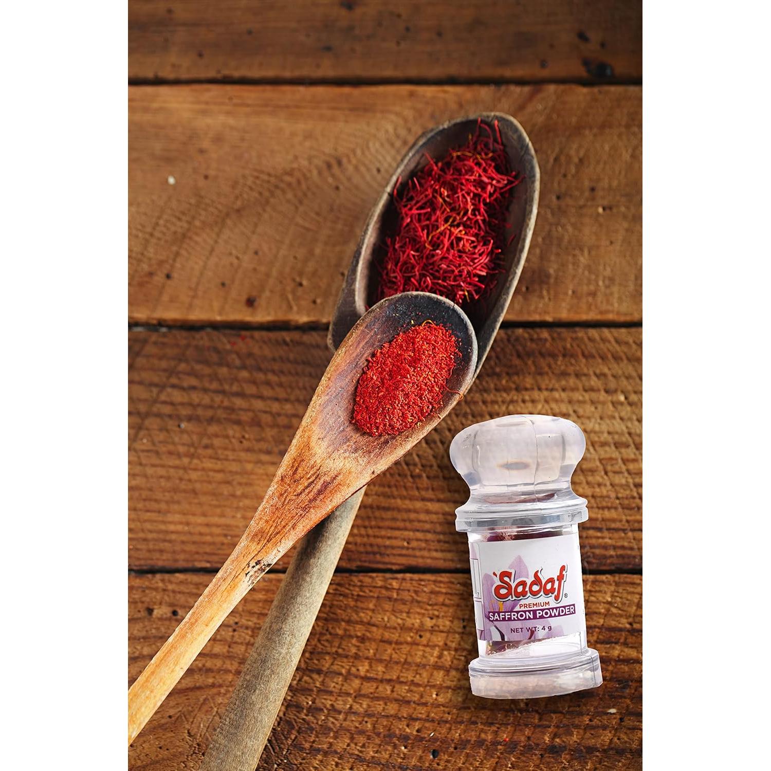Polvo de Azafrán Puro Sadaf 4 g - Especia Premium Kosher