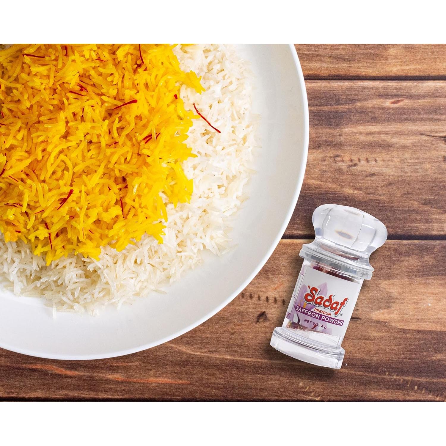 Polvo de Azafrán Puro Sadaf 4 g - Especia Premium Kosher