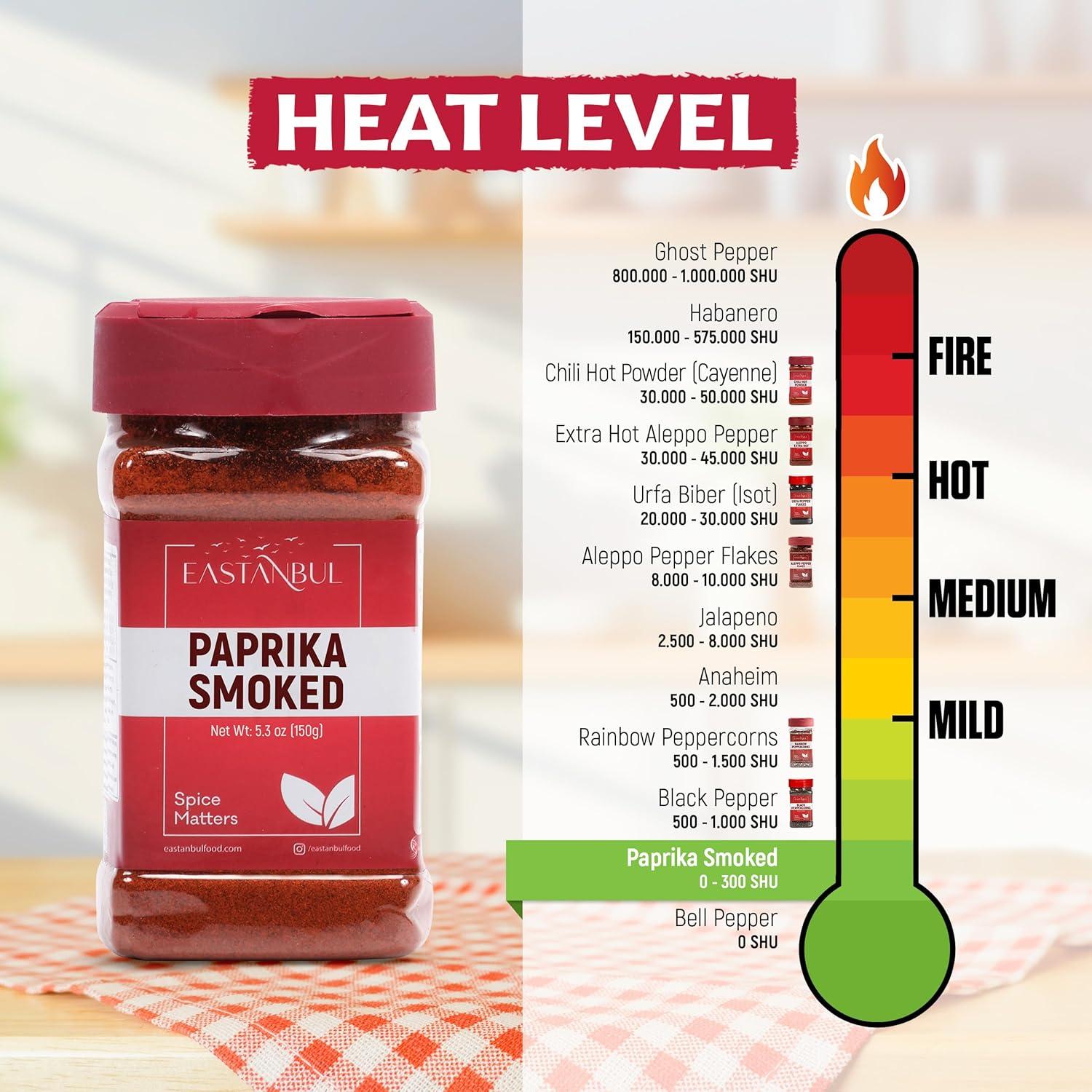 Pimentón Ahumado Eastanbul 150g - Condimento Español Molido