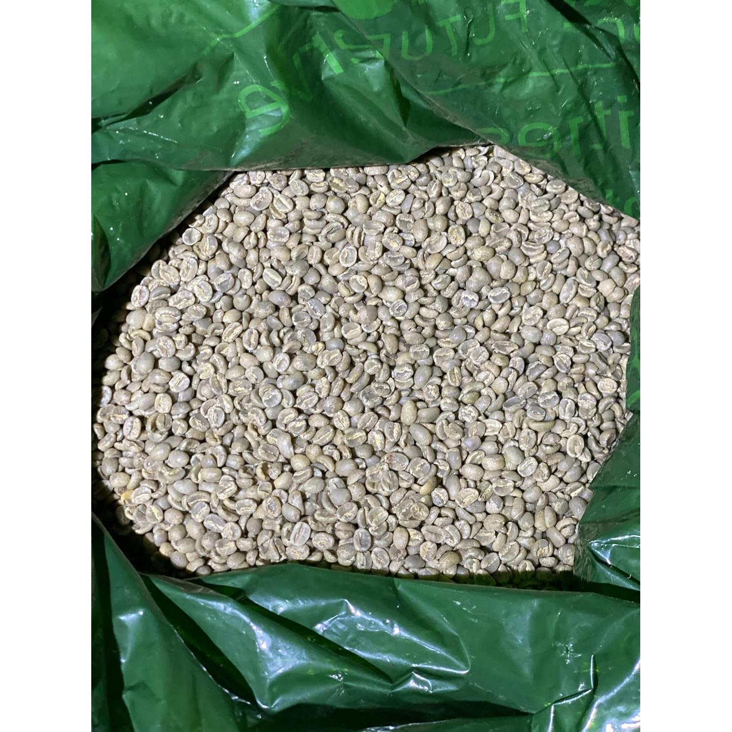 Granos de Café Verde Arábica Kenya AA 1360g - 100% Puro