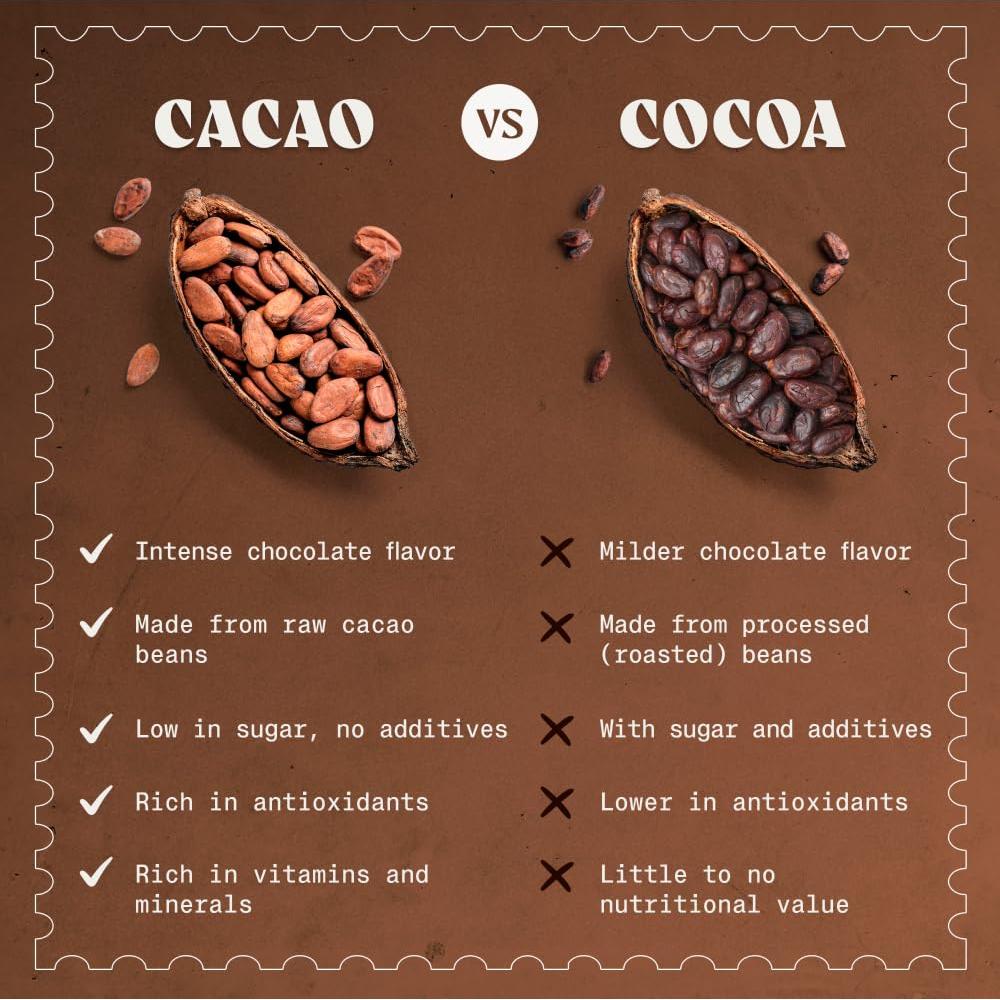 Cacao en Polvo Orgánico NaturaleBio 992g Sin Azúcar