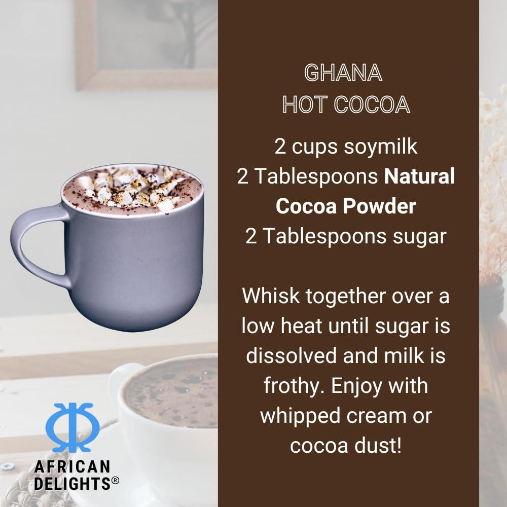 Cacao en Polvo Natural Brown Gold 398g - Sin Azúcar, Vegano