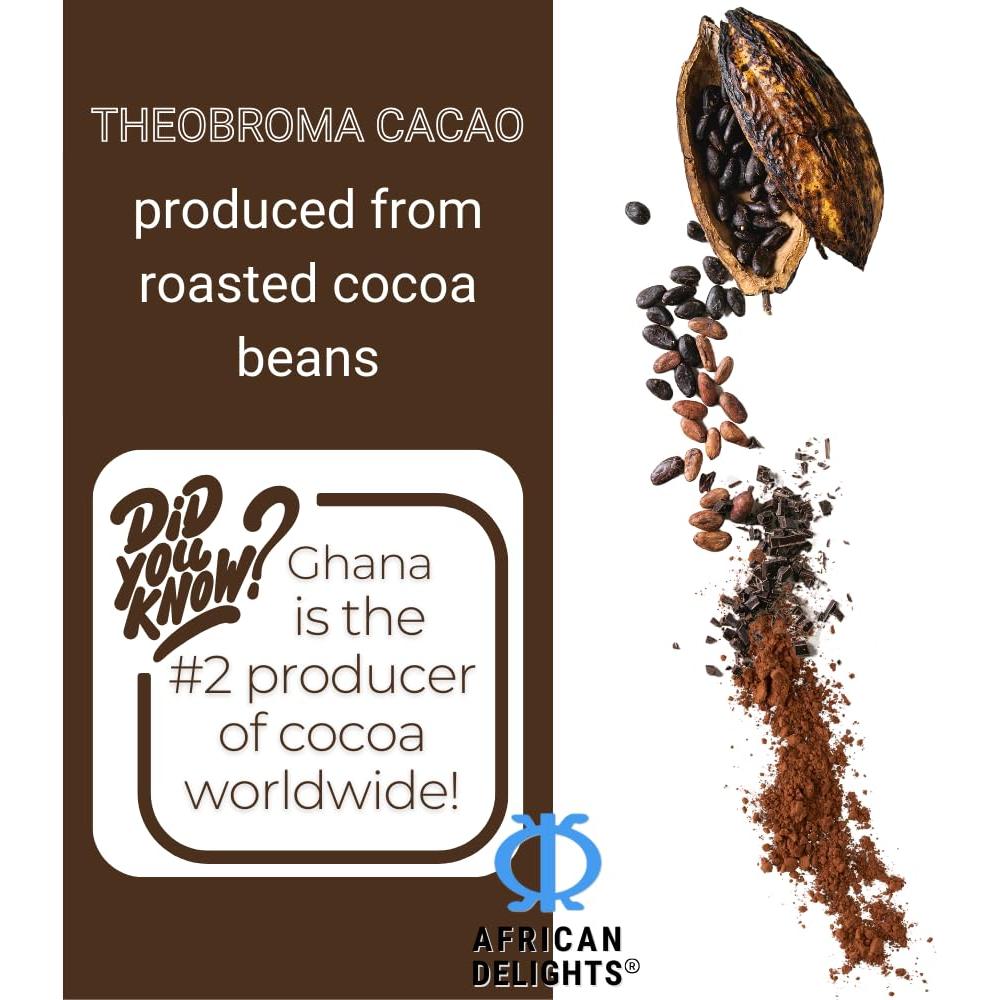 Cacao en Polvo Natural Brown Gold 398g - Sin Azúcar, Vegano