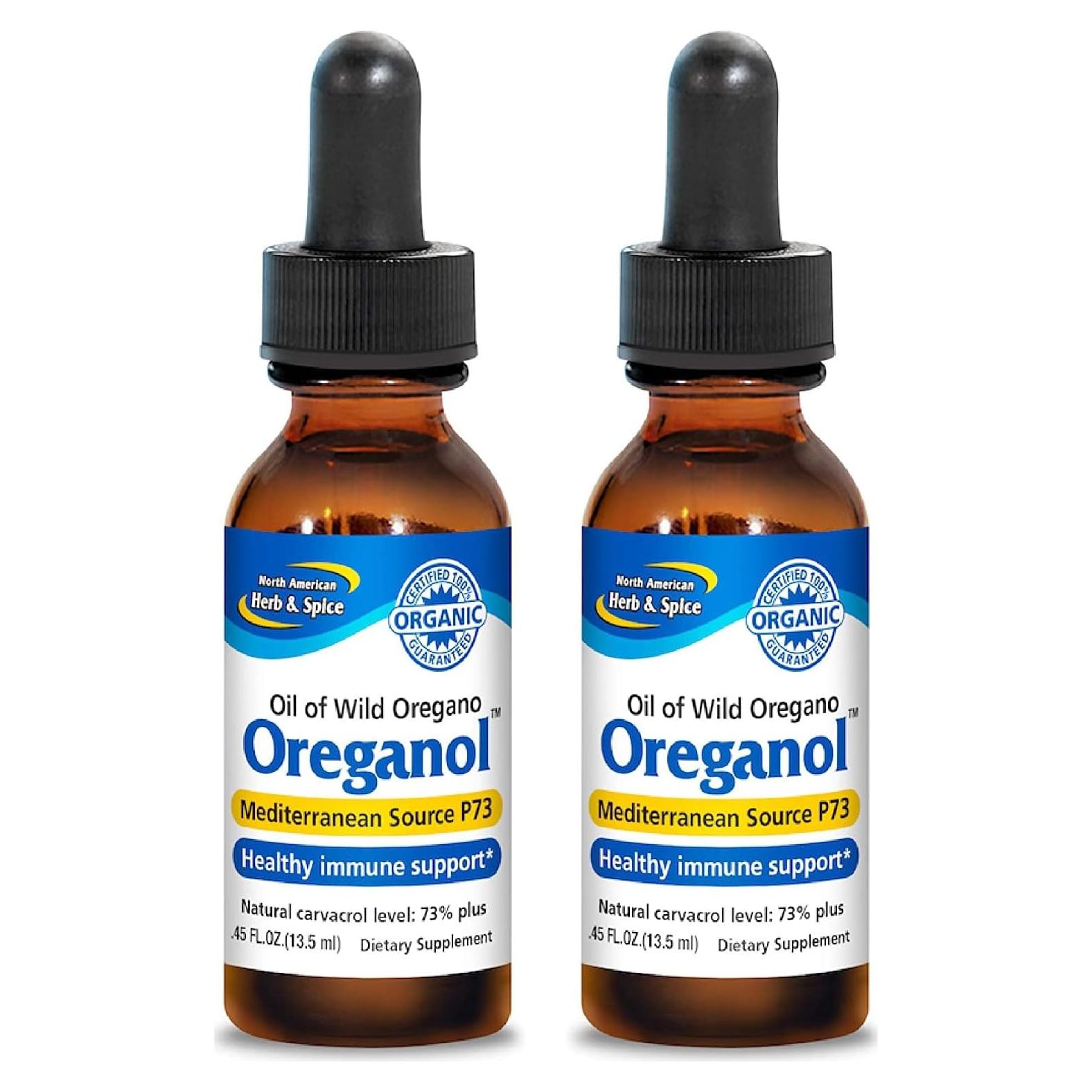 Oreganol P73 Aceite de Orégano Orgánico 13.3 ml - North American Herb & Spice