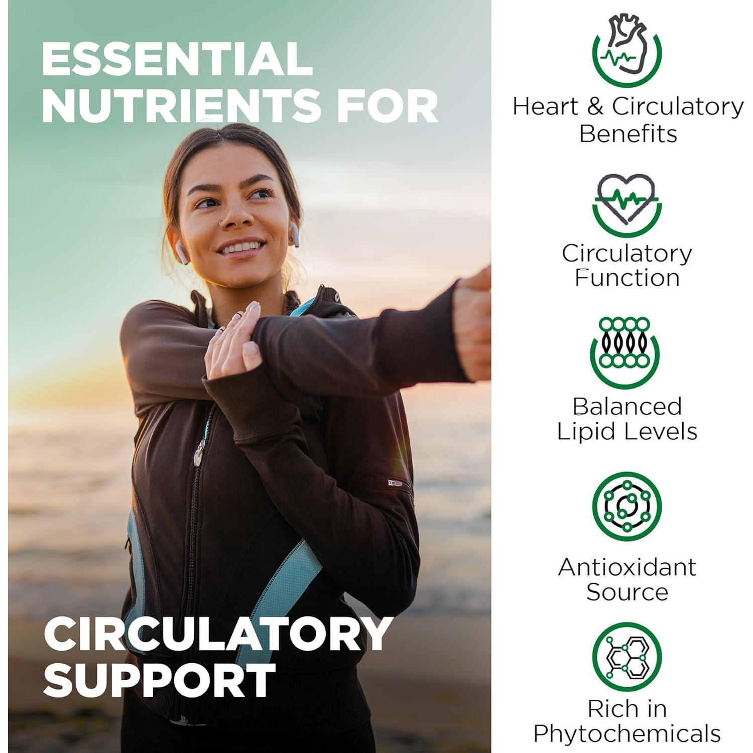 Suplemento de Bergamota Cítrica Nutrivein 1400mg 120 Cápsulas