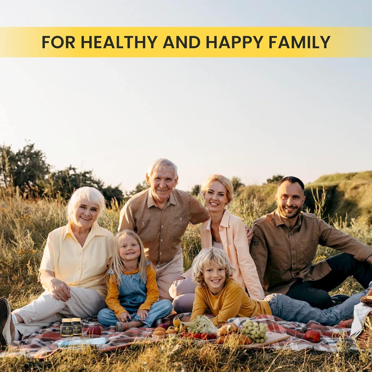 Cápsulas Omega 3 Moxxor de Mejillón de Labio Verde 600 Unidades