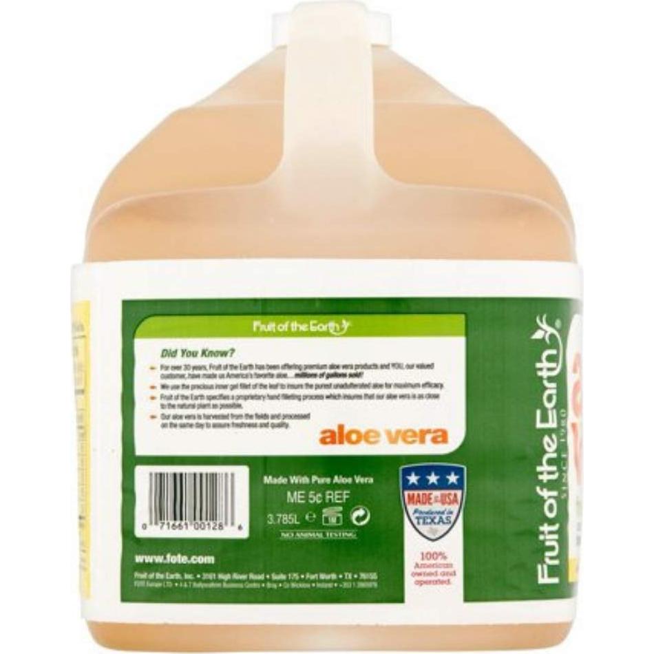 Jugo de Aloe Vera Fruta De La Tierra 3.78 L (128 oz)