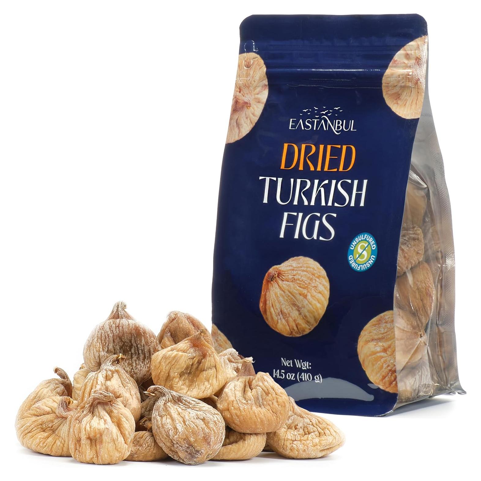 Higos Secos Turcos Eastanbul 410g Sin Azúcar Añadido