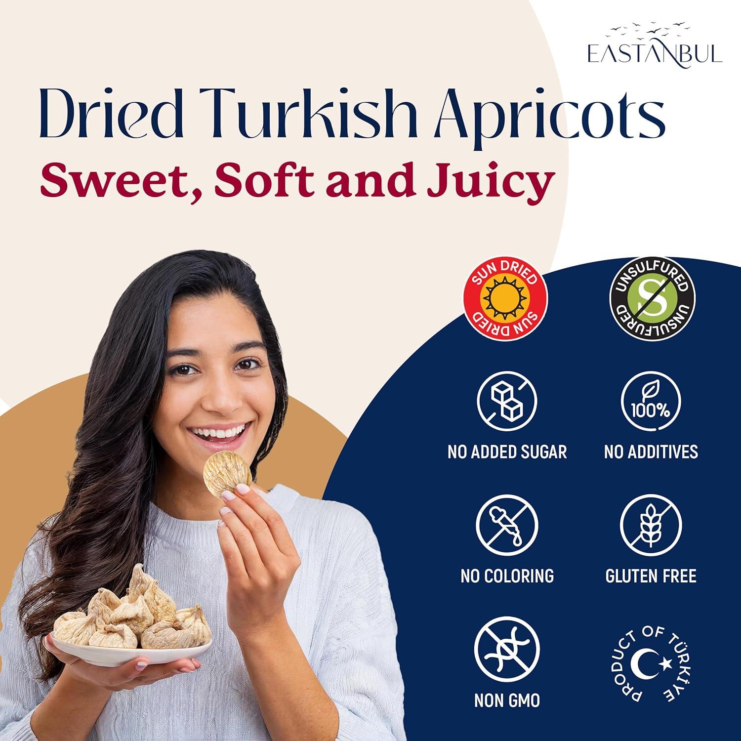 Higos Secos Turcos Eastanbul 410g Sin Azúcar Añadido