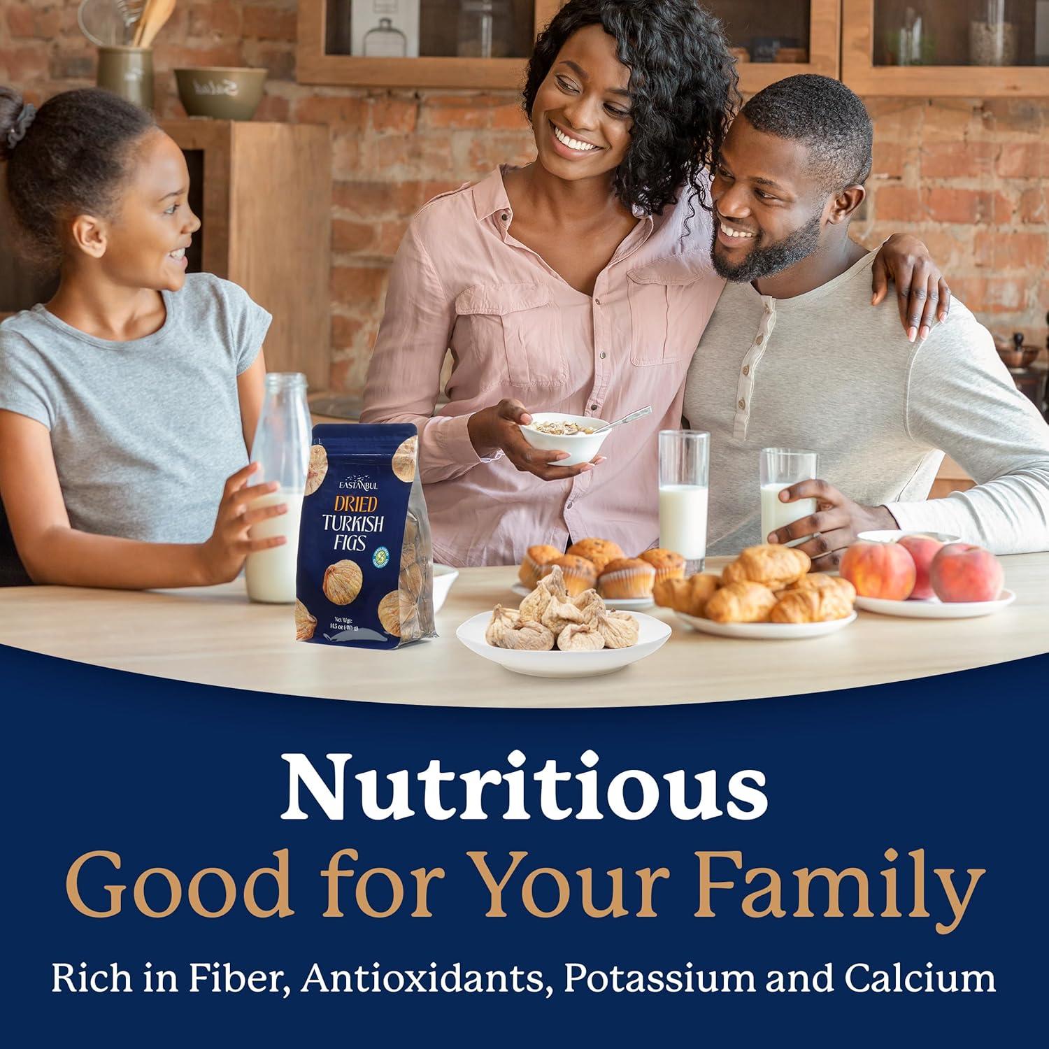 Higos Secos Turcos Eastanbul 410g Sin Azúcar Añadido