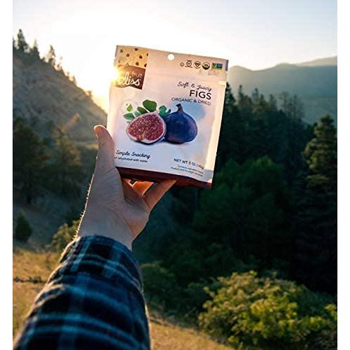 Higos Turcos Orgánicos Fruit Bliss 6 Paquetes 850g Snacks Saludables