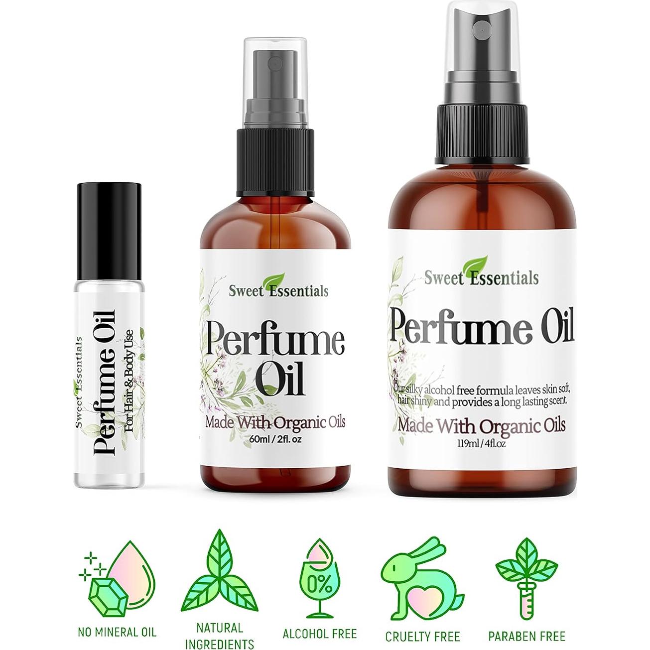 Aceite de Fragancia Esenciales Dulces 56.7ml Sin Alcohol