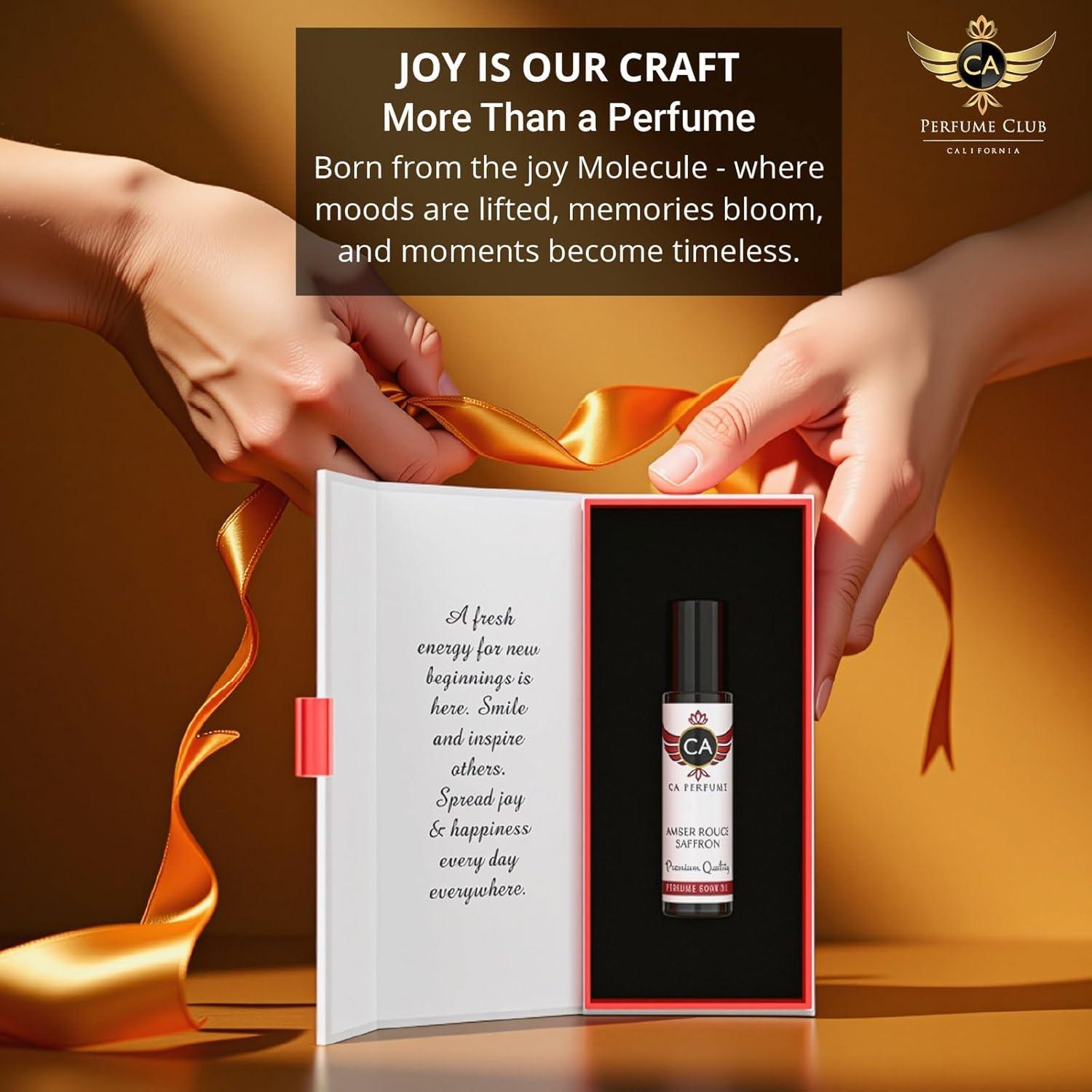 Aceite de Perfume CA Impresión de Retrato Floral Ámbar 4ml