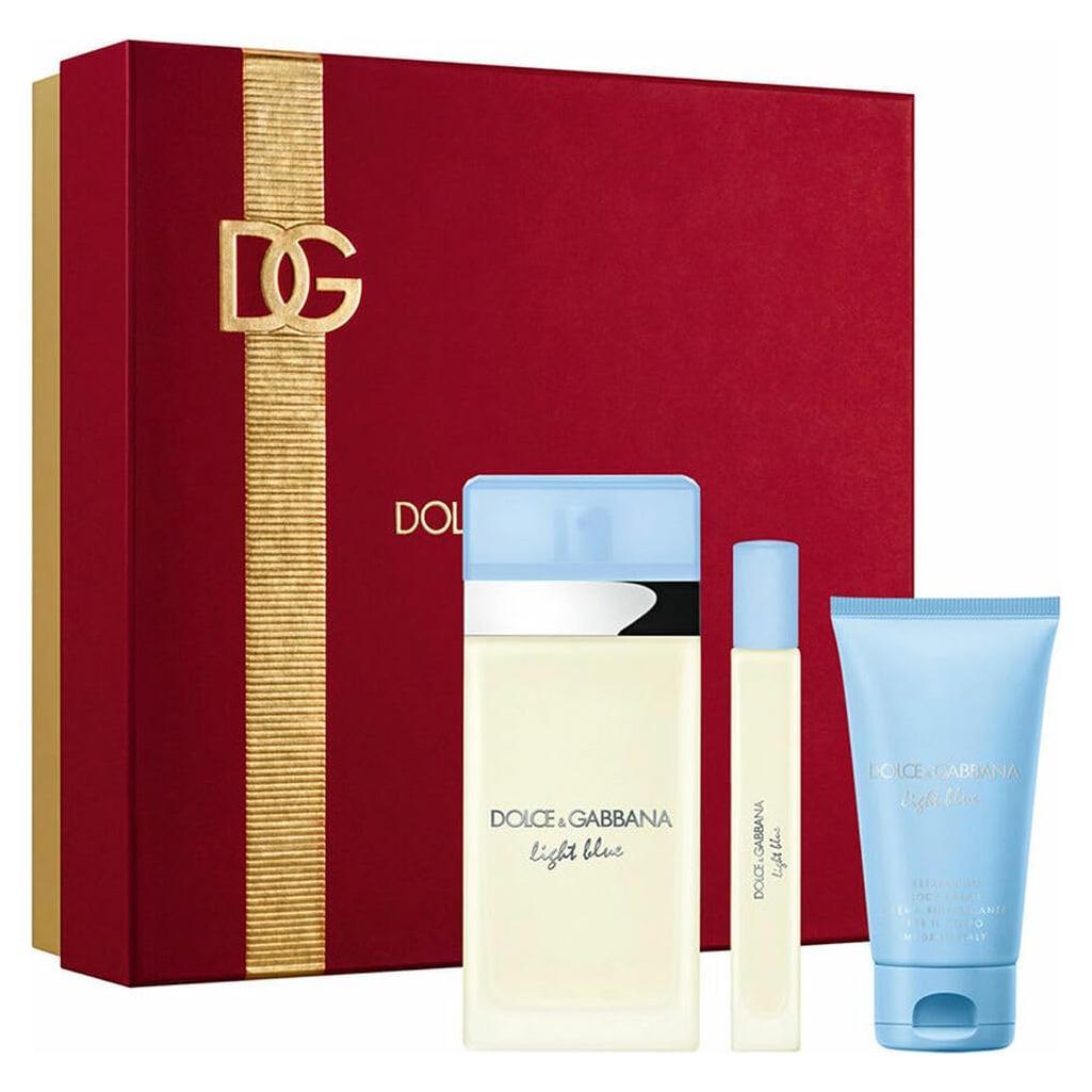 Set de Regalo Fragancia Dolce&Gabbana Light Blue 3 Piezas