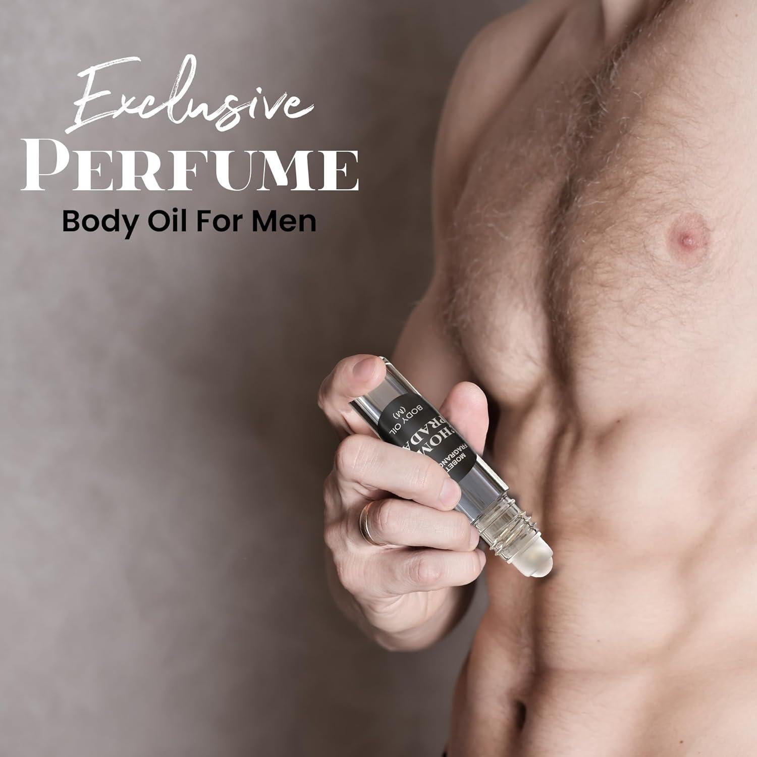 Aceite Corporal de Fragancia MoBetter L'Homme 11.4x4x3.7cm