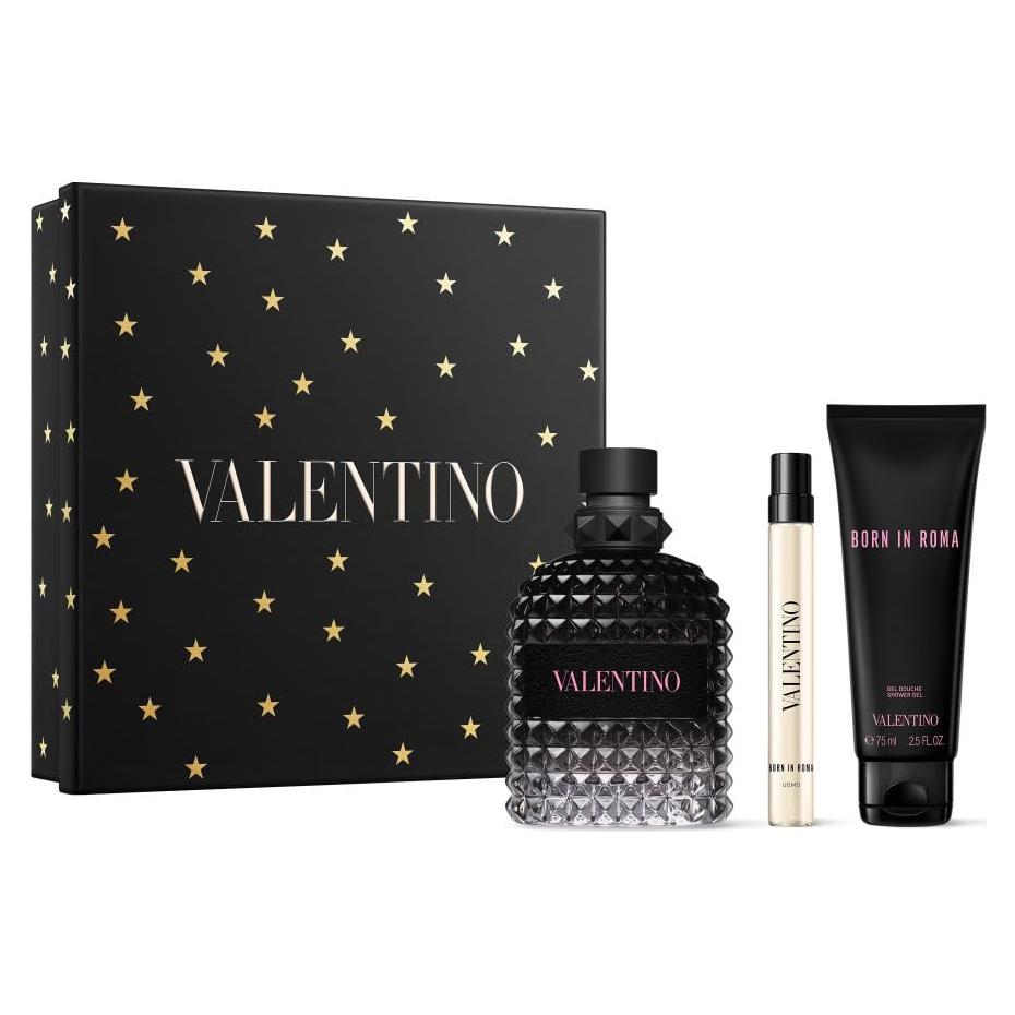 Set de Regalo Valentino Uomo Born In Roma 100 ml + Gel 75 ml