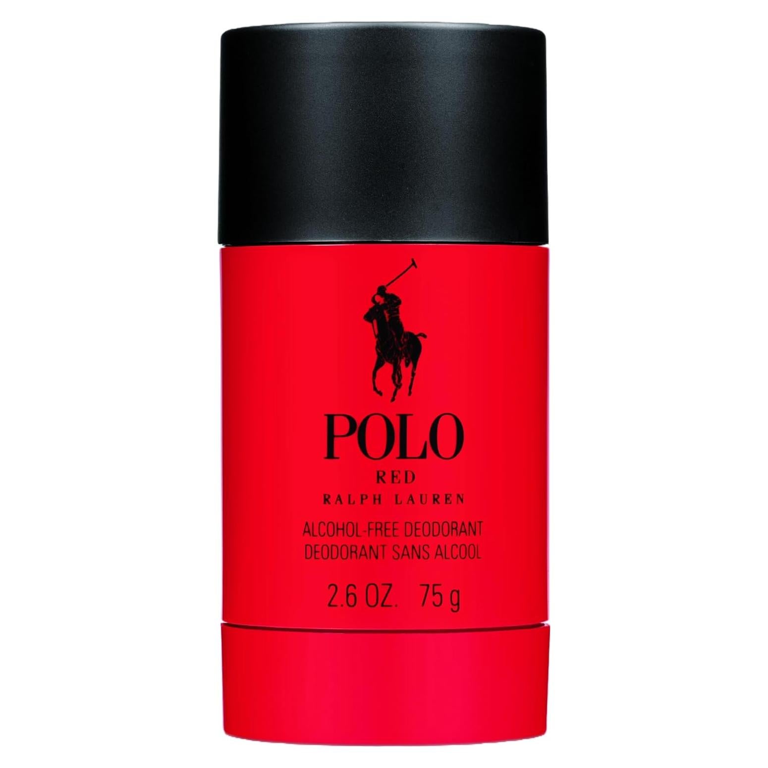 Desodorante Ralph Lauren Polo Red 73.93 g - Amaderado y Picante