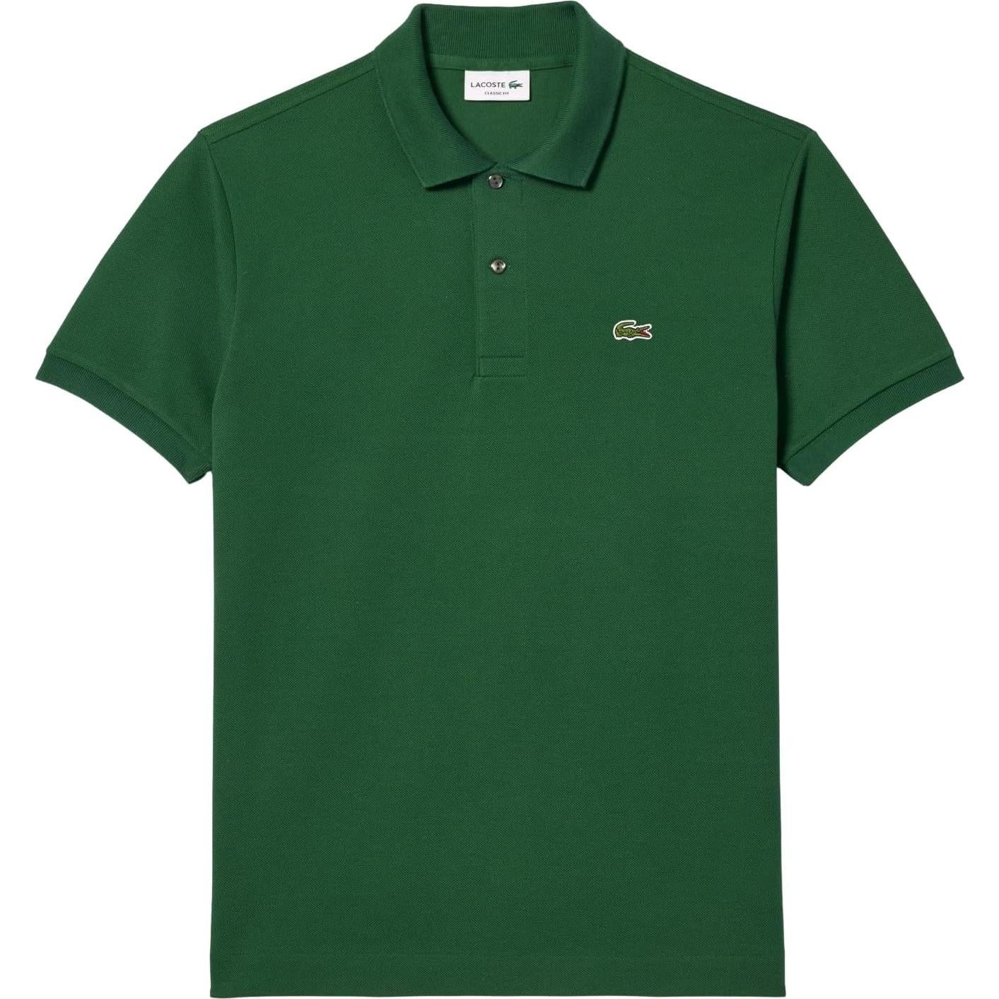 Polo de Piqué de Algodón Lacoste Hombre Verde Talla Pequeña